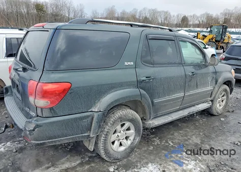 2007 Toyota Sequoia Sr5 z USA, uszkodzony, nr VIN 5TDBT44A97S291258